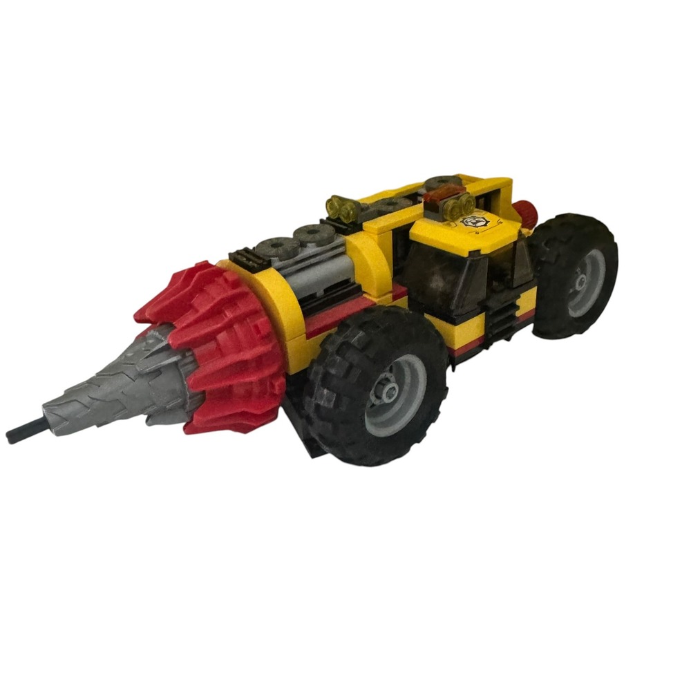 LEGO City Mining Driller 60186 Heavy Mining Vehicle Yellow Red Black Toy